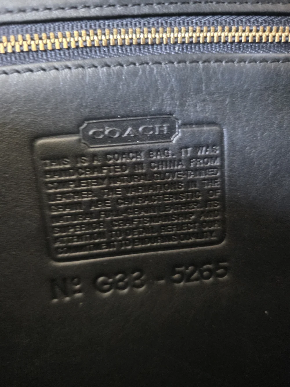 Coach Lexington Briefcase Messenger Bag Black Leather Laptop Work Bag